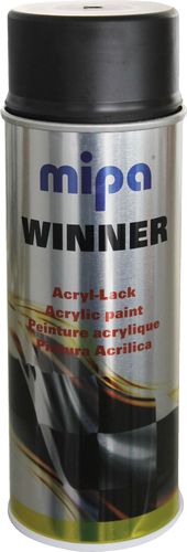 Mipa matta musta spraymaali 400ml