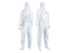 Blue spray coverall