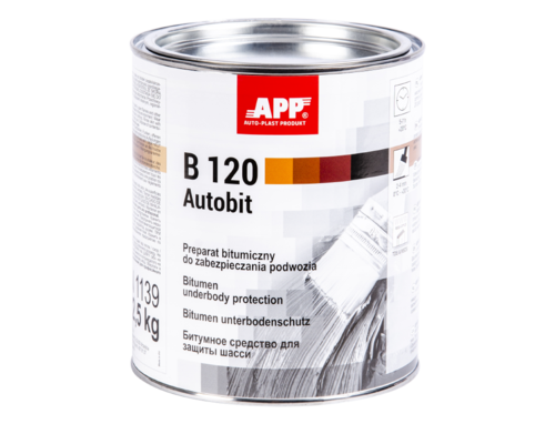APP B120 alustamassa 1,3kg