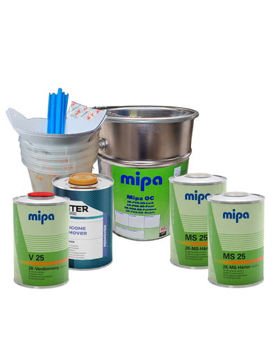 Car paint package XL size Mipa 7L
