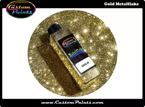 Custom Paints Metalflake Gold