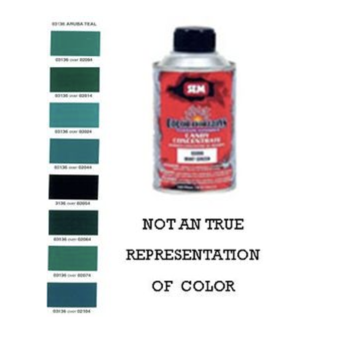 Ready-to-spray candy mixture Aruba Teal