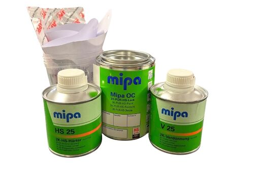 Car paint package XS-size Mipa 3.5L