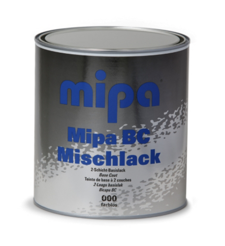 Mipa BC metalli-/ helmiäismassa RAL 9023 0,5L (saatavilla 1KPL)