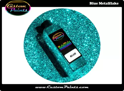 Custom Paints Metalflake Blue