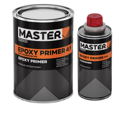 Troton Master 4:1 epoksipohjamaalipaketti Musta 5,5L